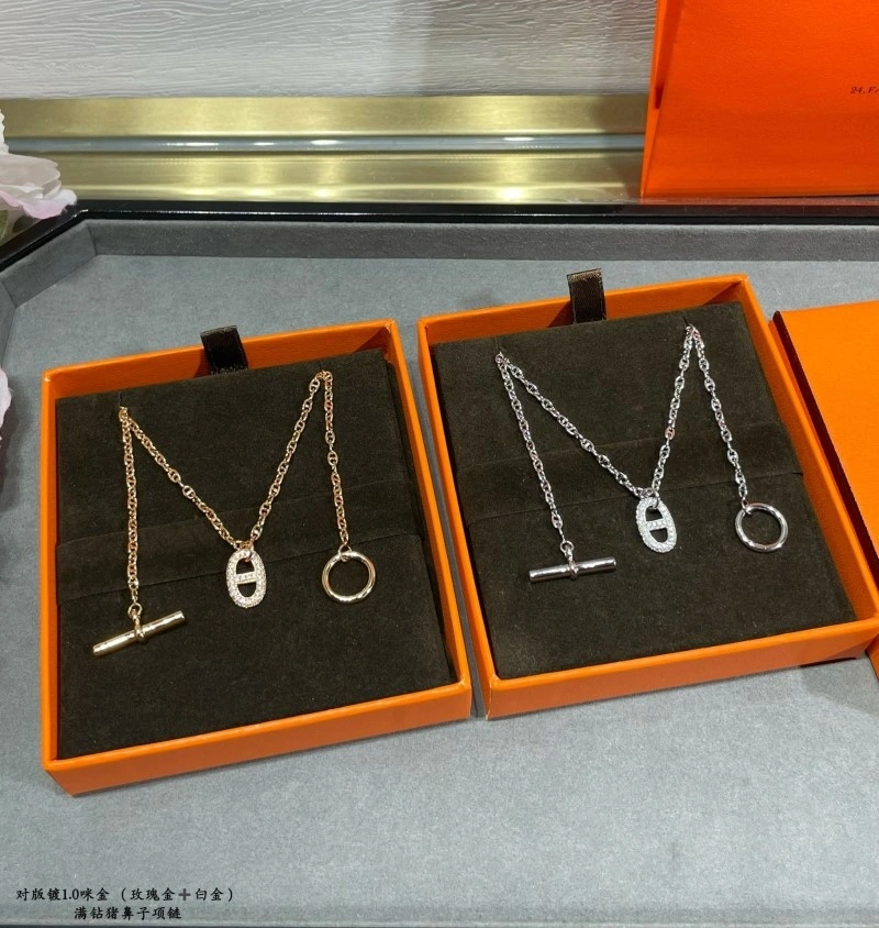 Hermes Necklaces Minimalist 246765