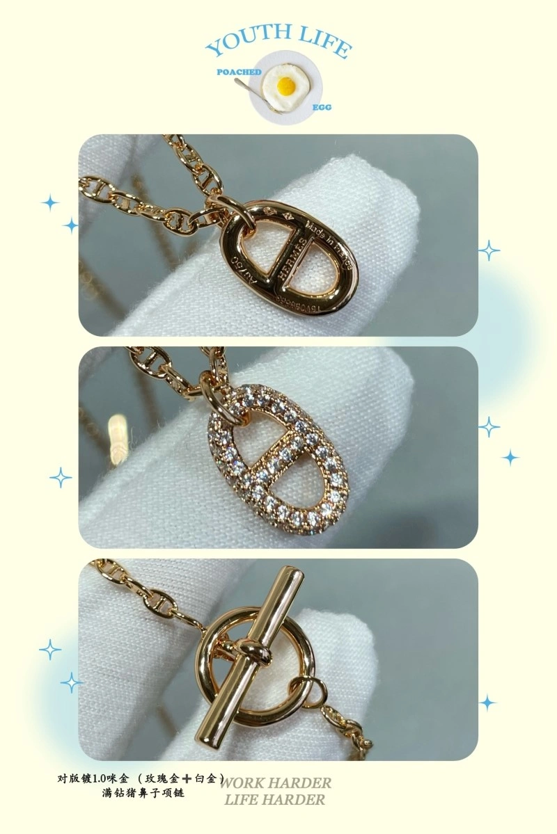 Hermes Necklaces Minimalist 246765