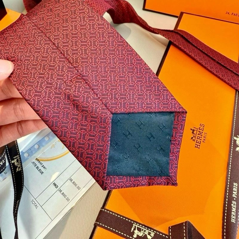 Refined Hermes Neckties 268796