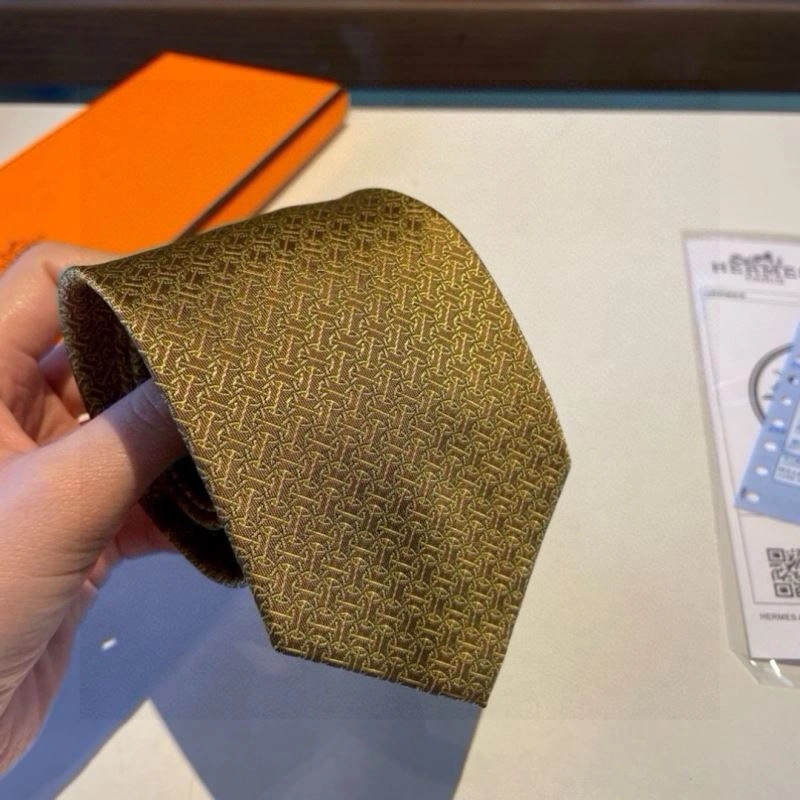 Hermes Neckties Breathable 268736