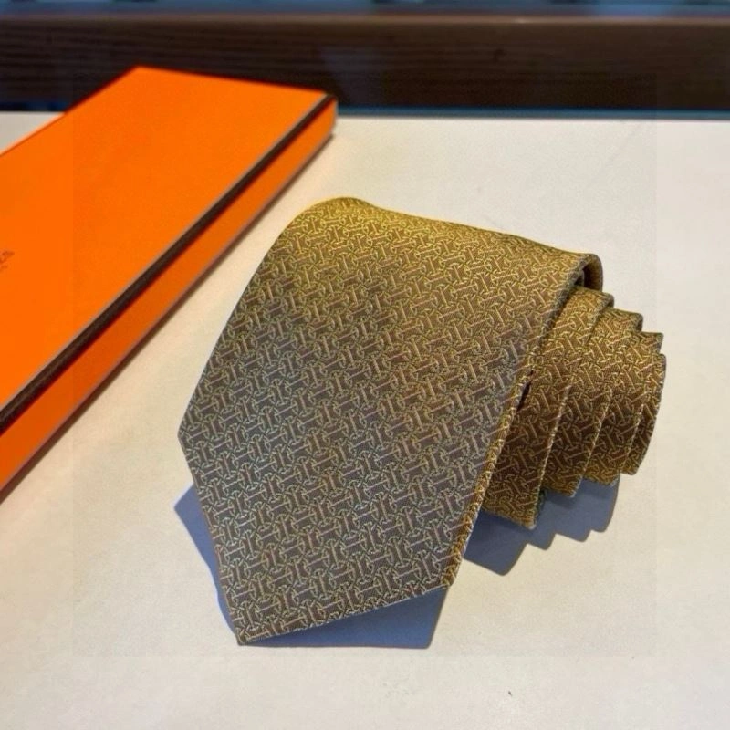 Hermes Neckties Breathable 268736