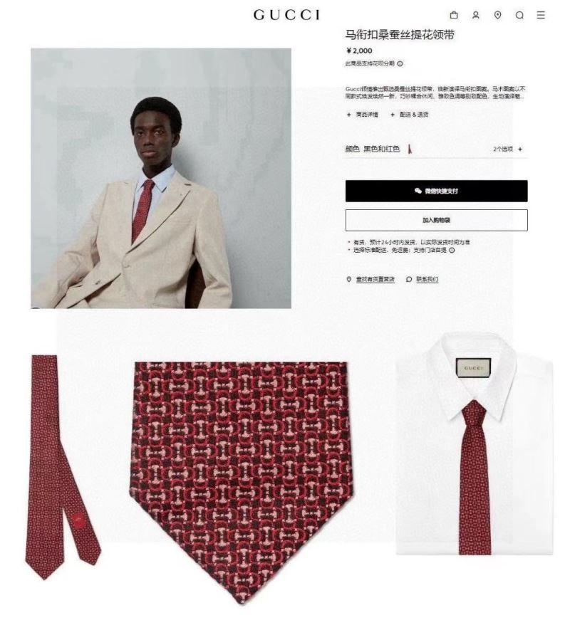 Hermes Neckties Packable 268704