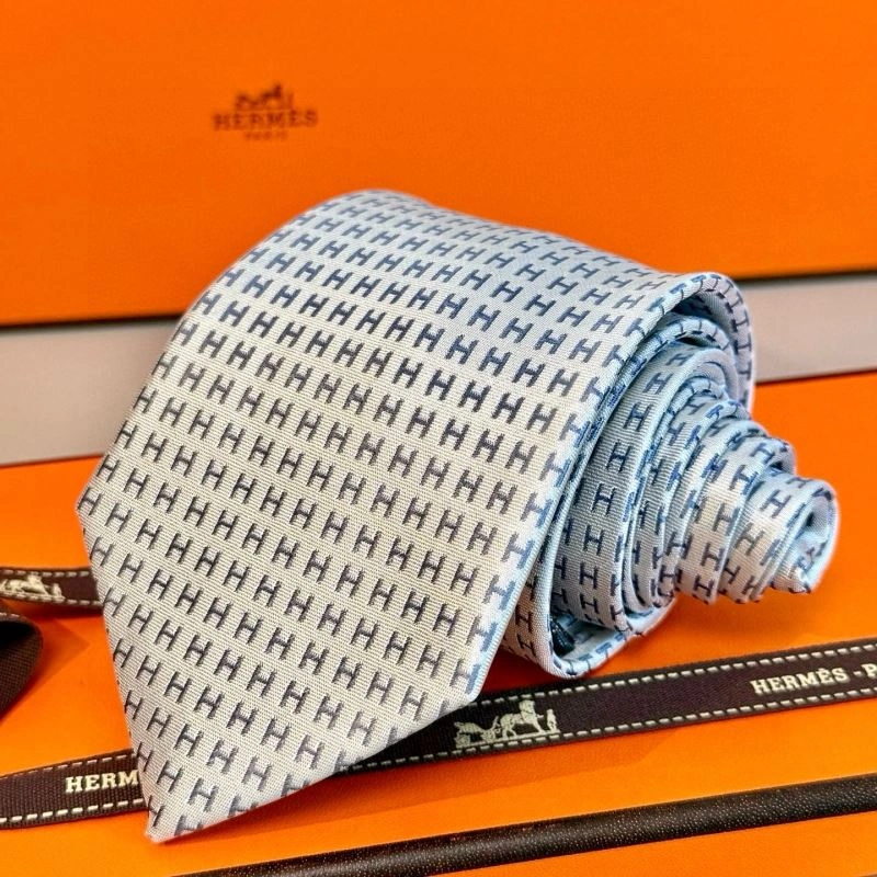 Hermes Neckties Breathable 268695