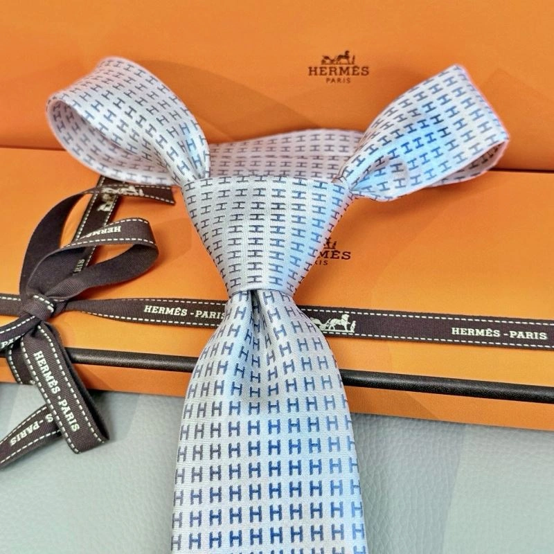Hermes Neckties Breathable 268695