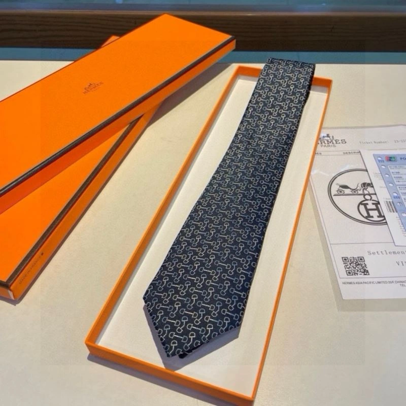 Hermes Neckties Breathable 268685