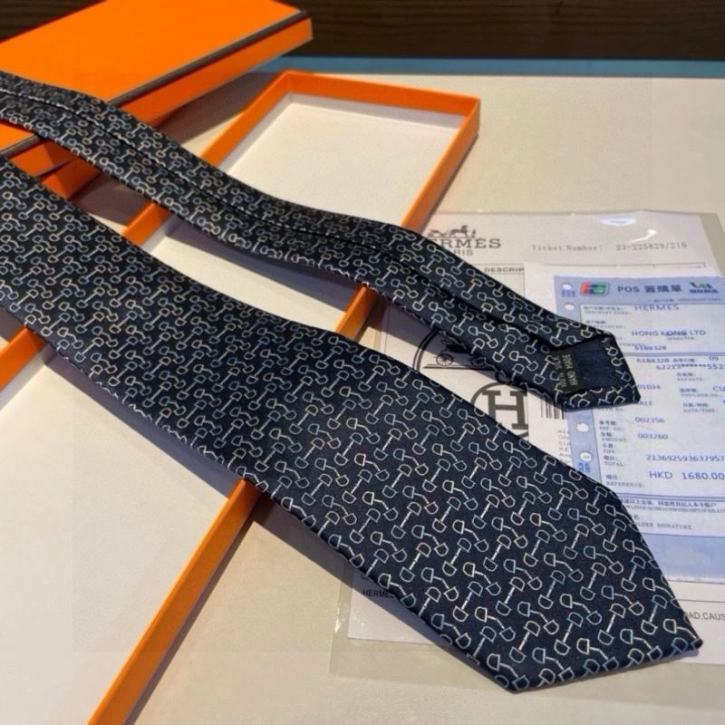 Hermes Neckties Breathable 268685