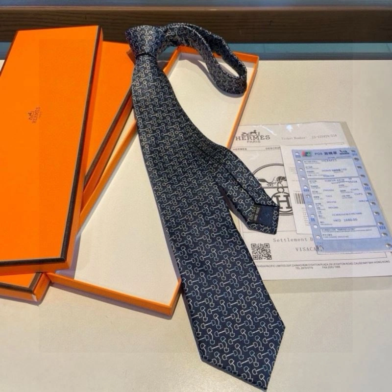 Hermes Neckties Breathable 268685