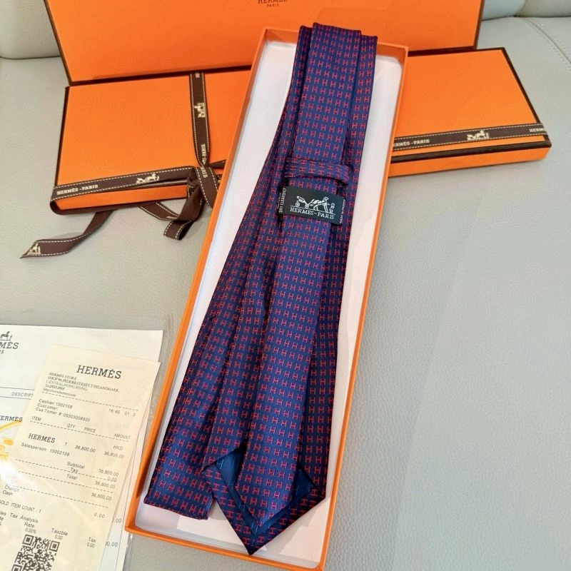Hermes Neckties Stretchable 268660