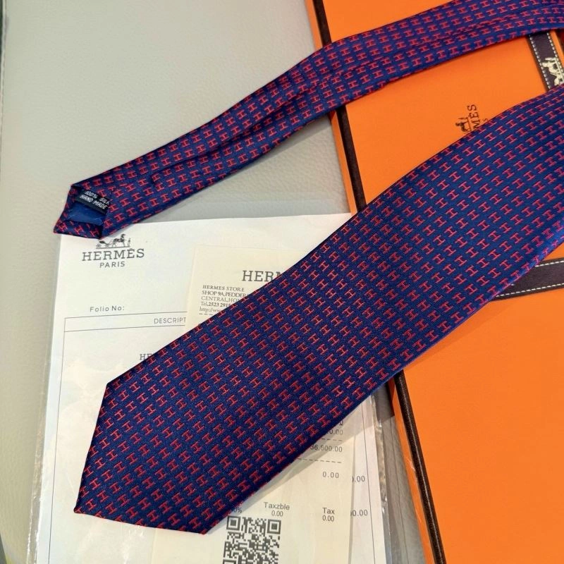 Hermes Neckties Stretchable 268660