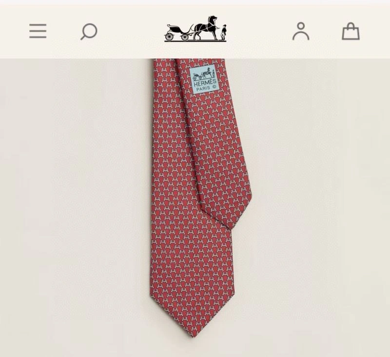 Flexible Hermes Neckties 268624