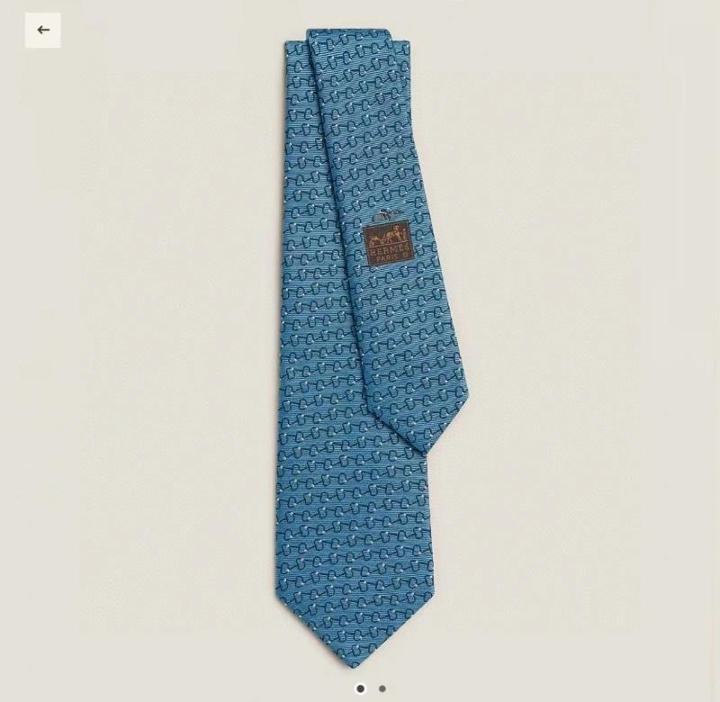 Hermes Neckties Lightweight 268626