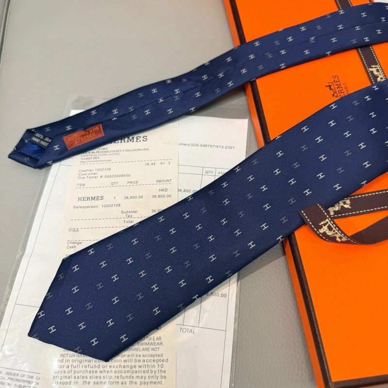 Hermes Neckties Breathable 268614