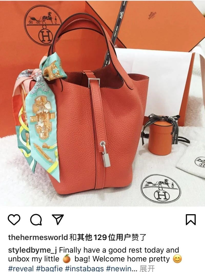 Neat Hermes Picotin Lock 48584