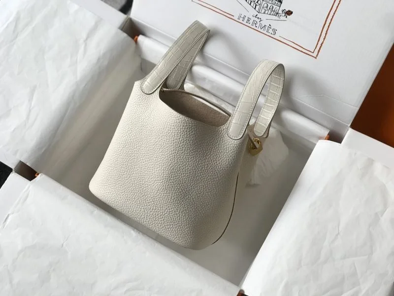 Bright Hermes Picotin Lock 47796