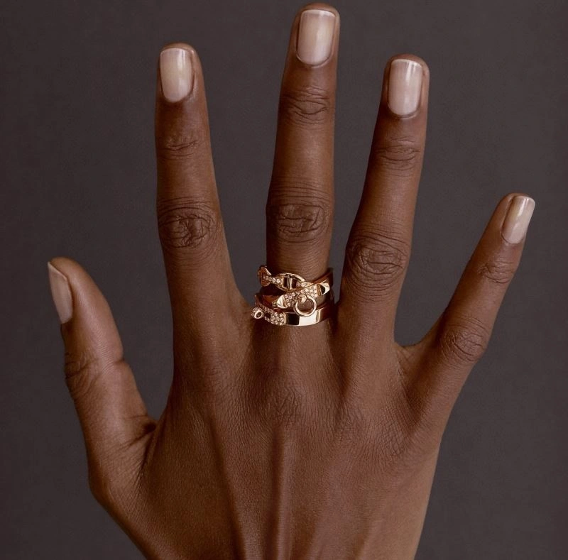 Supportive Hermes Rings 247090