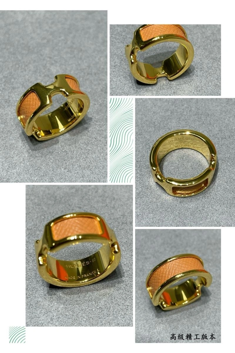 Vibrant Hermes Rings 247025