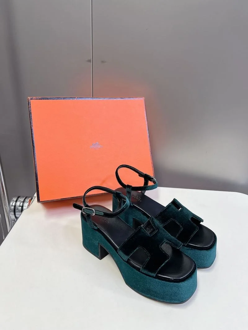 Vibrant Hermes Sandals 28476