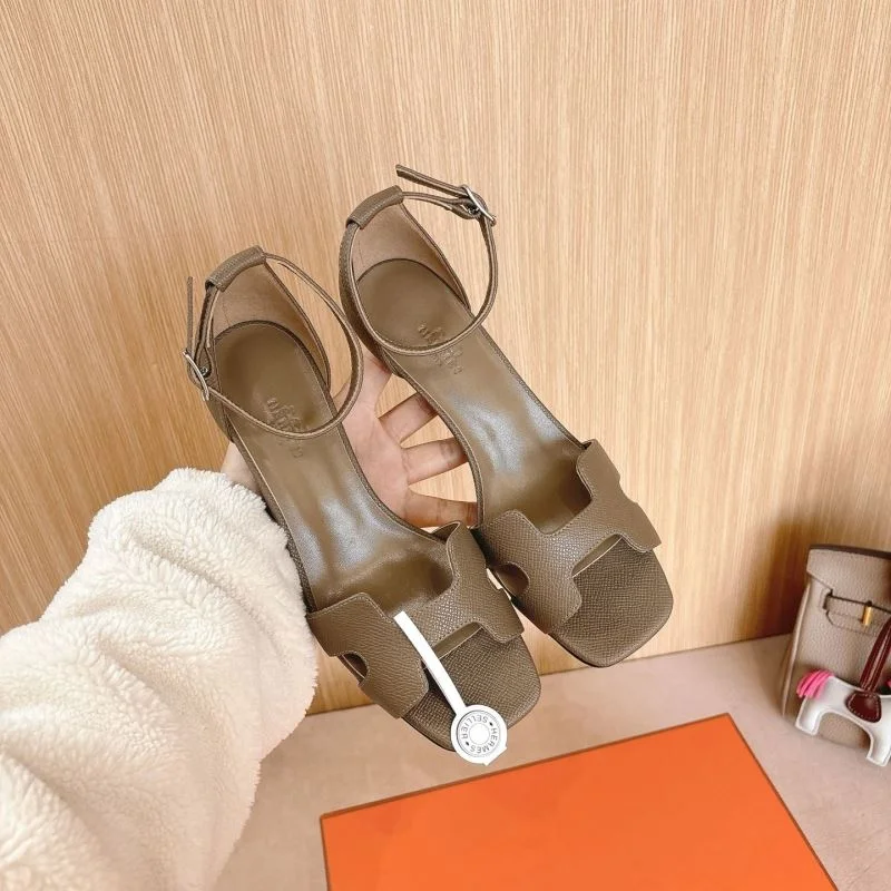 Soft Hermes Sandals 28459