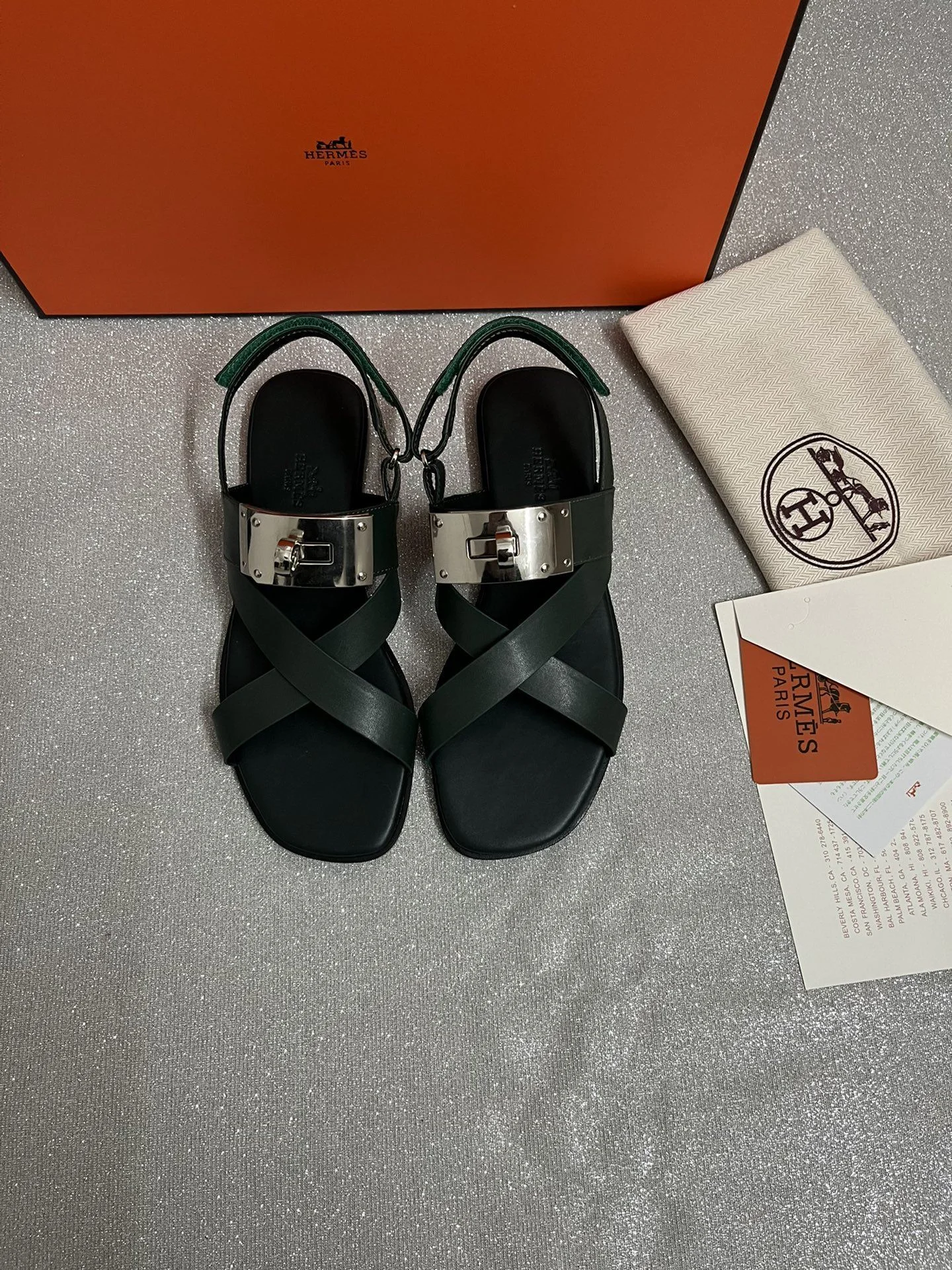 Minimalist Hermes Sandals 26434
