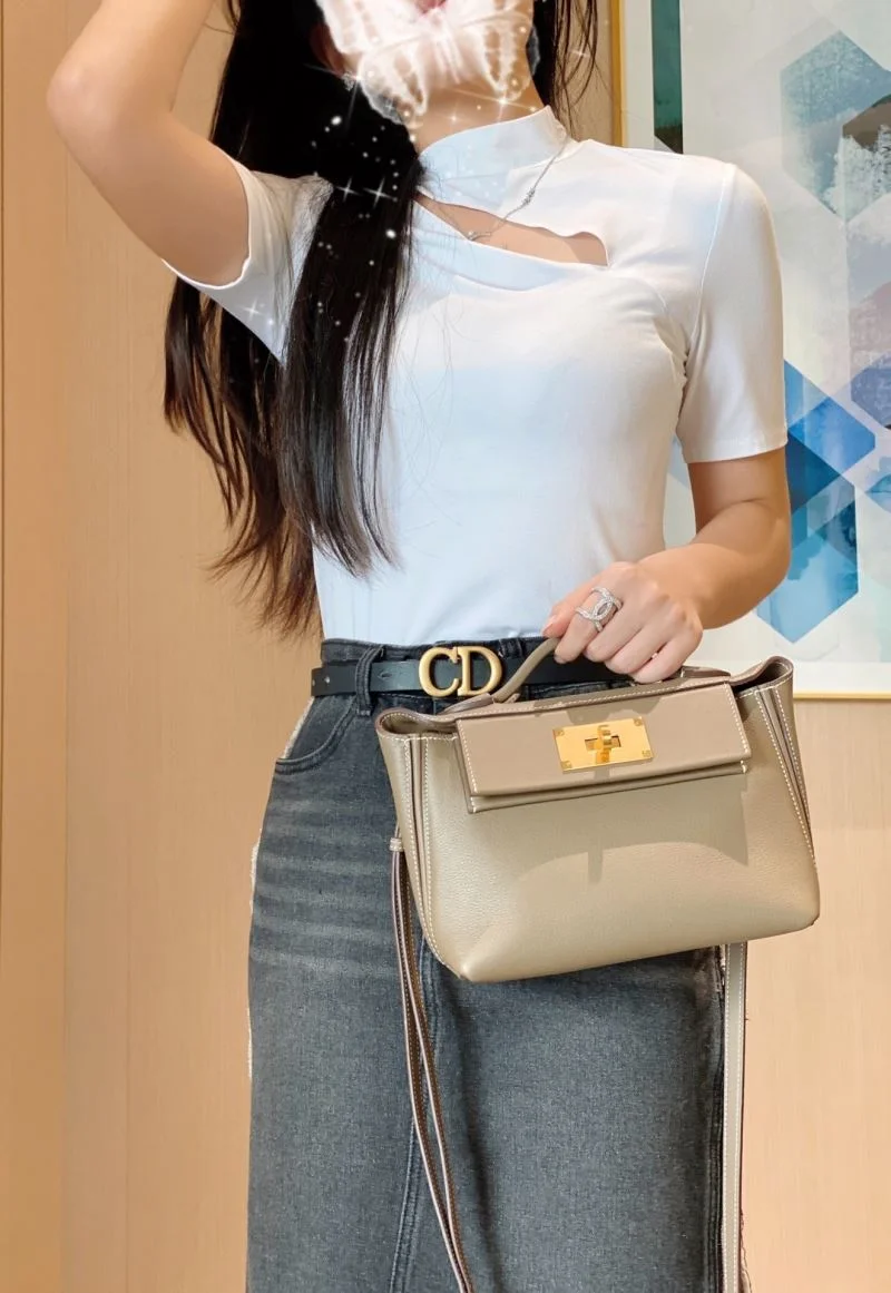 WrinkleFree Hermes Satchel bags 47781