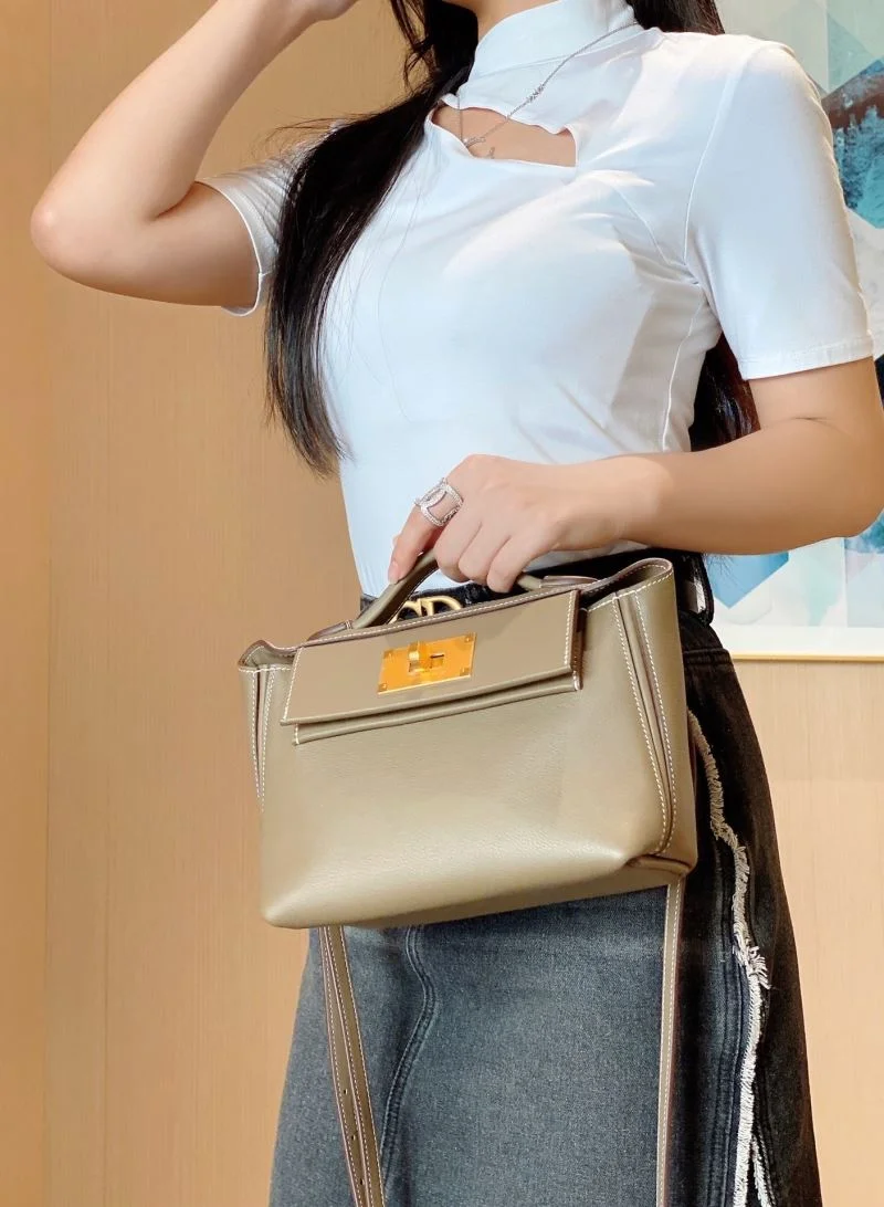 WrinkleFree Hermes Satchel bags 47781