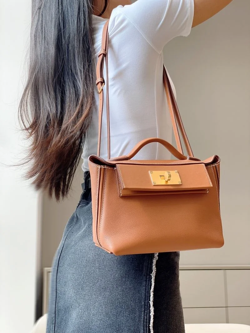 Unisex Hermes Satchel bags 47773