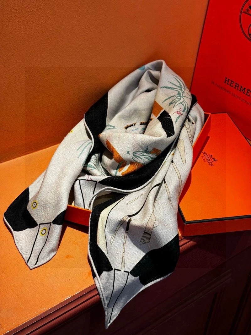 Hermes Scarf Colorful 271020