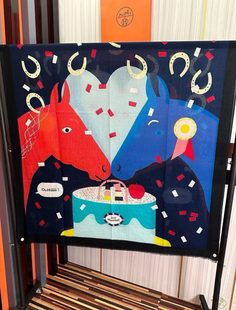 Hermes Scarf WaterResistant 271004