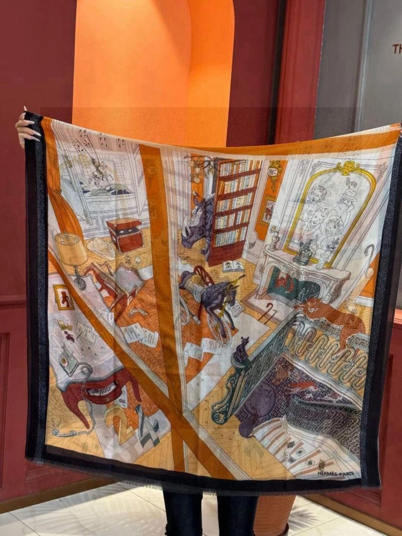 Hermes Scarf Seasonal 270965