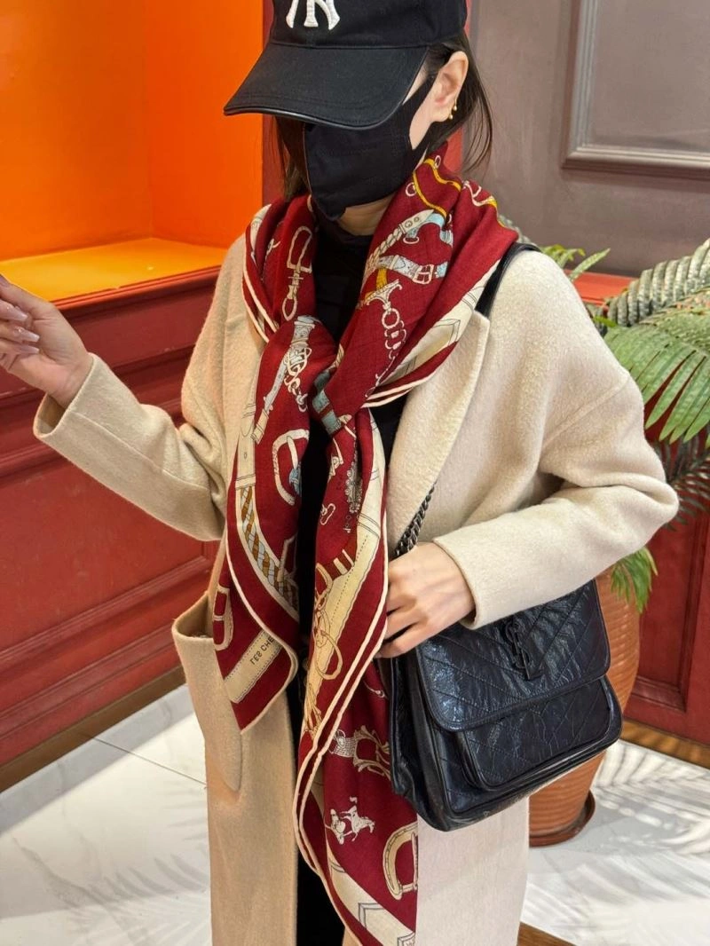 Hermes Scarf Unisex 271786