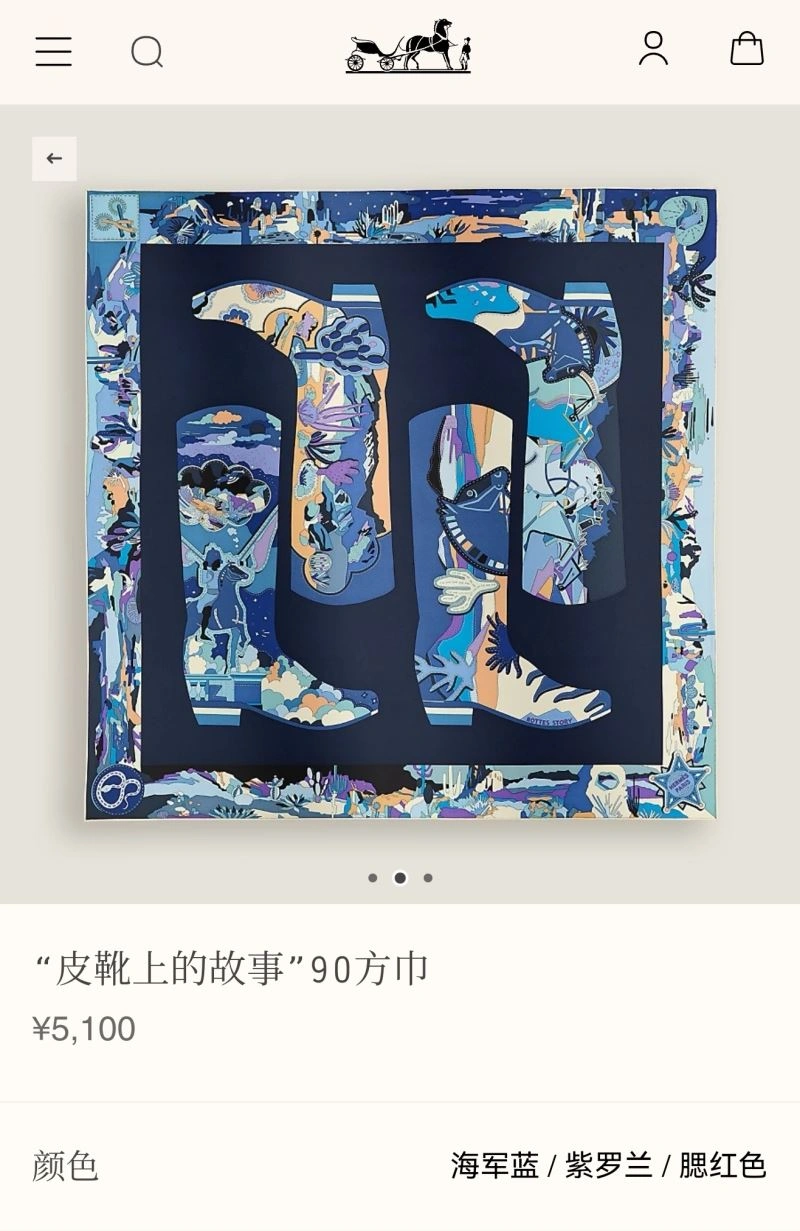Hermes Scarf EasyMatch 271761
