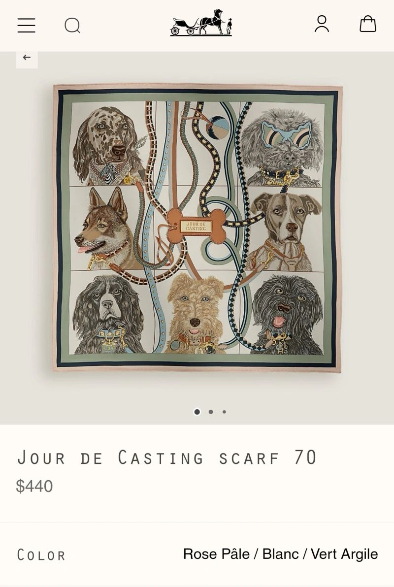 MoistureWicking Hermes Scarf 271746