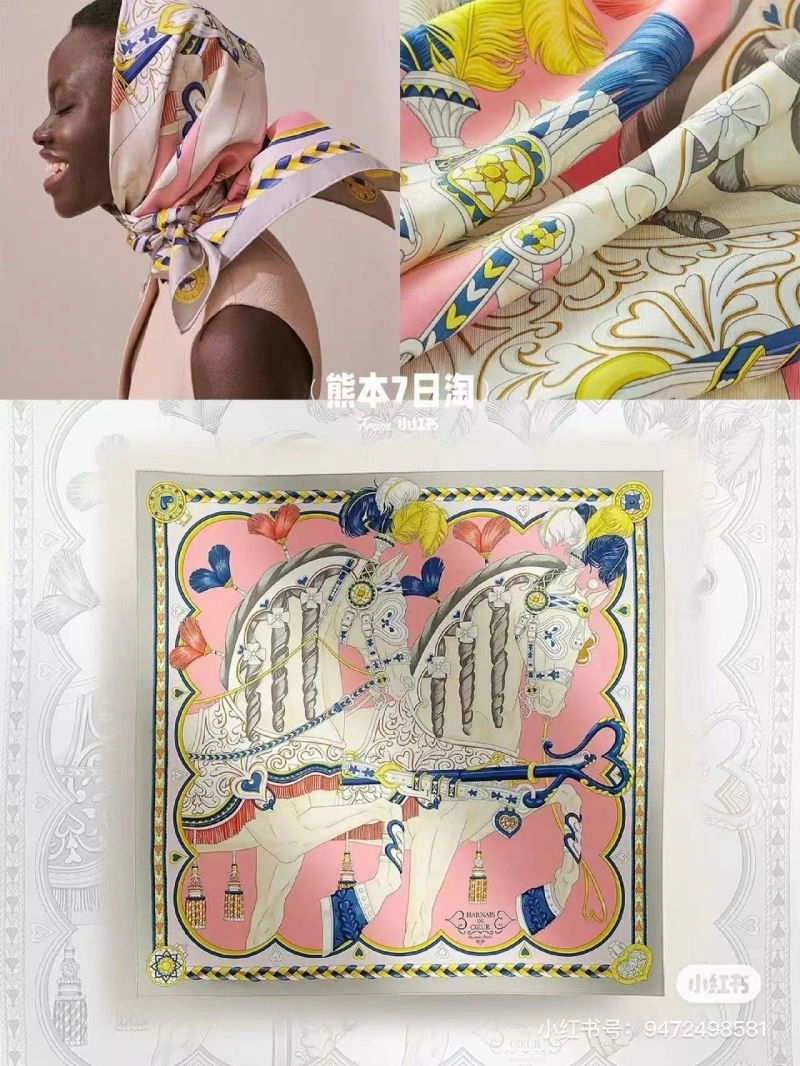 Hermes Scarf Vibrant 271741