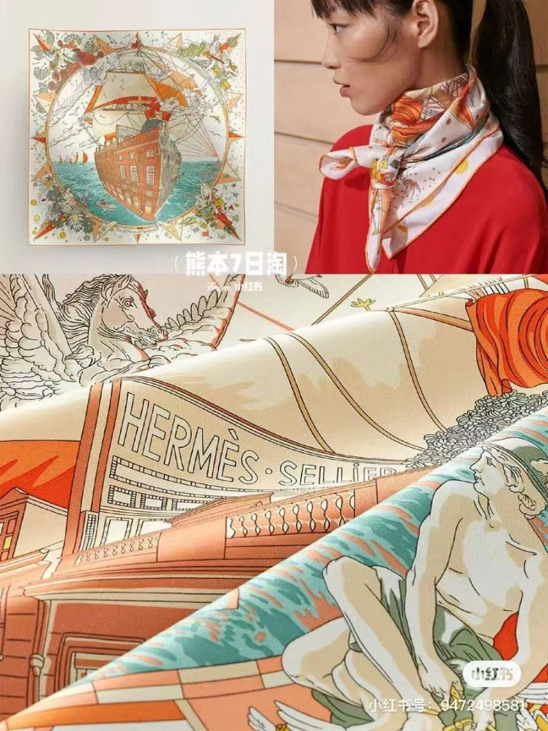 Hermes Scarf SunProtective 271739