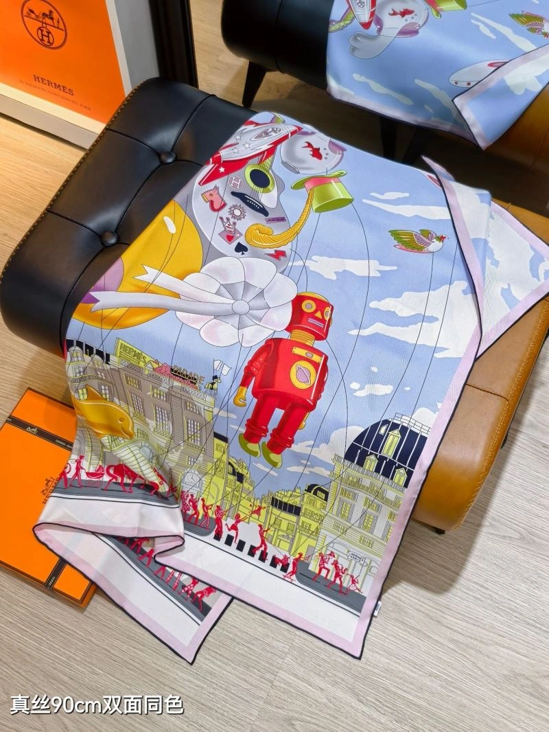 Bright Hermes Scarf 271714
