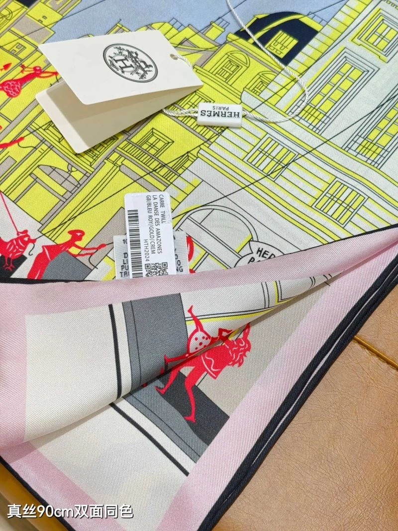 Bright Hermes Scarf 271714