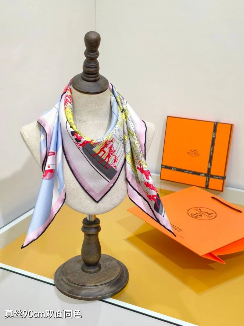 Bright Hermes Scarf 271714