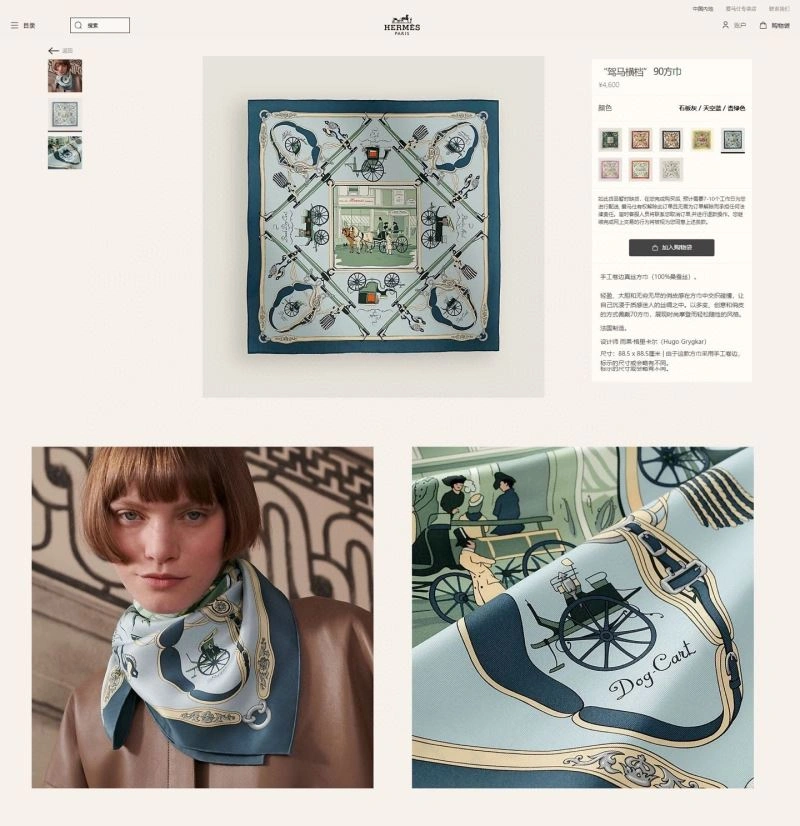 Hermes Scarf QuickDry 271715