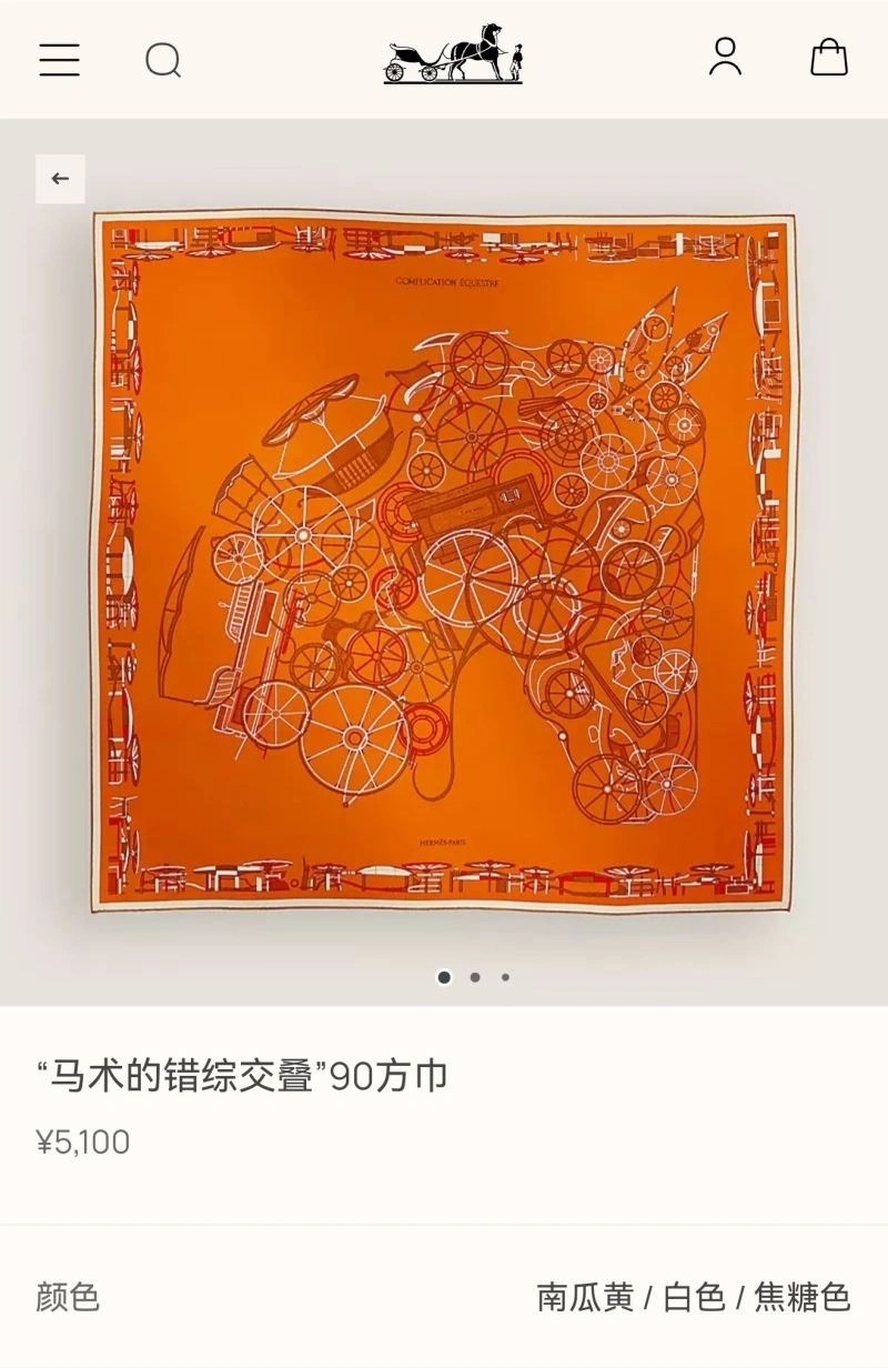Hermes Scarf ModernLook 271734