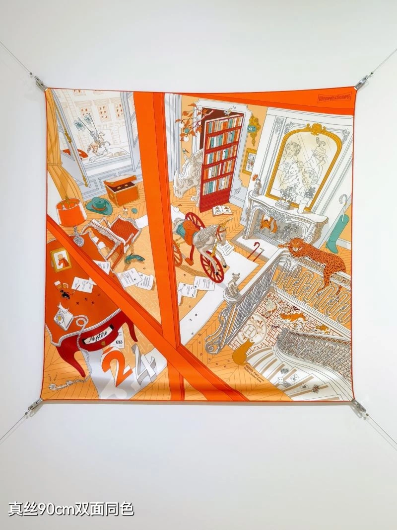 WaterResistant Hermes Scarf 271709