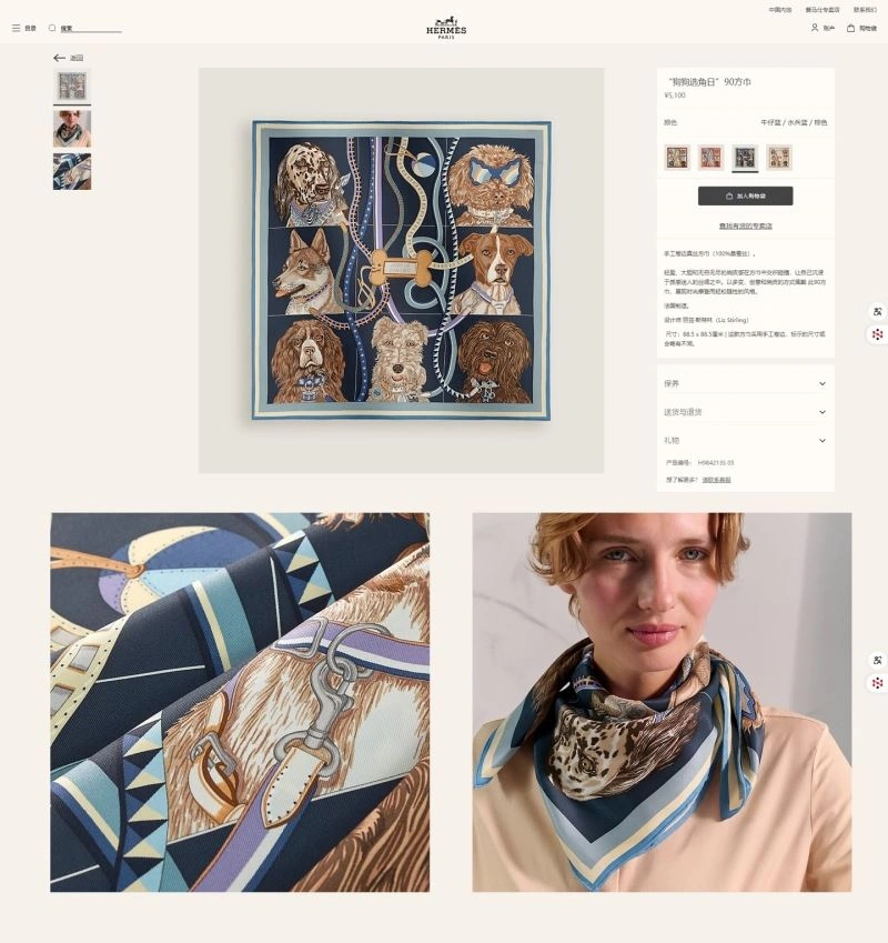 Hermes Scarf GoodFit 271681