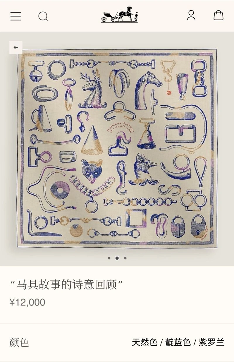 Snug Hermes Scarf 271678