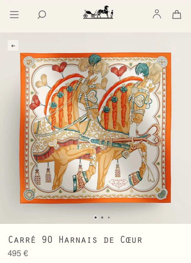 Hermes Scarf Bright 271660