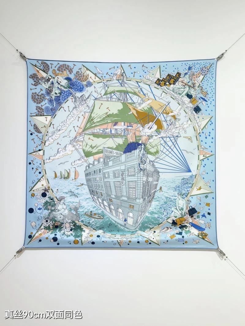 MoistureWicking Hermes Scarf 271658