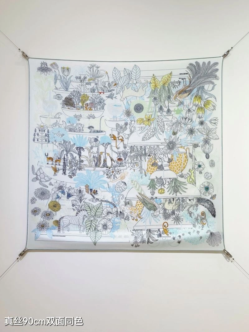 Soft Hermes Scarf 271656
