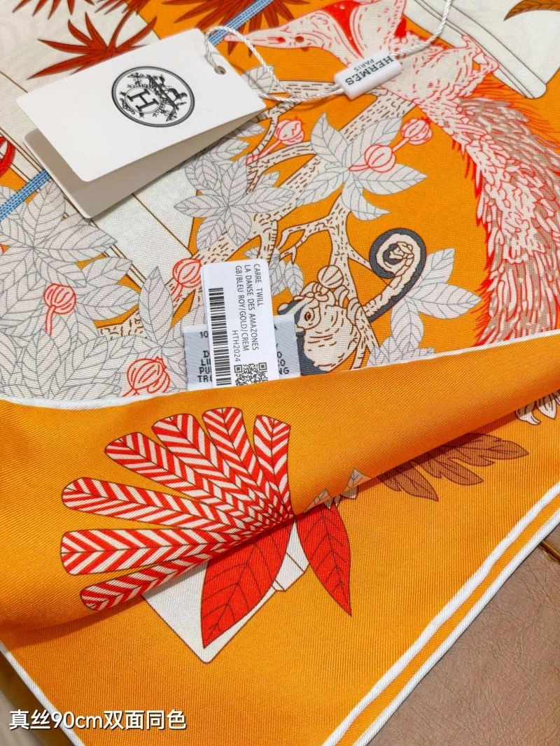 Packable Hermes Scarf 271655