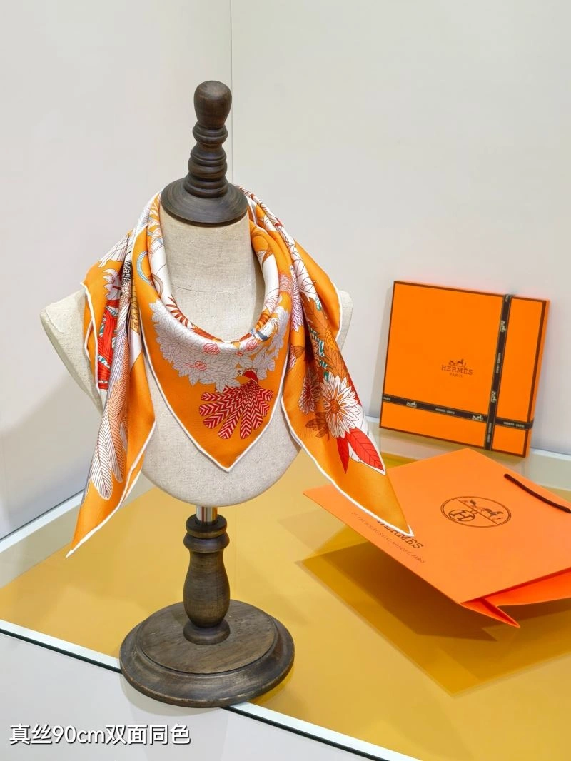 Packable Hermes Scarf 271655