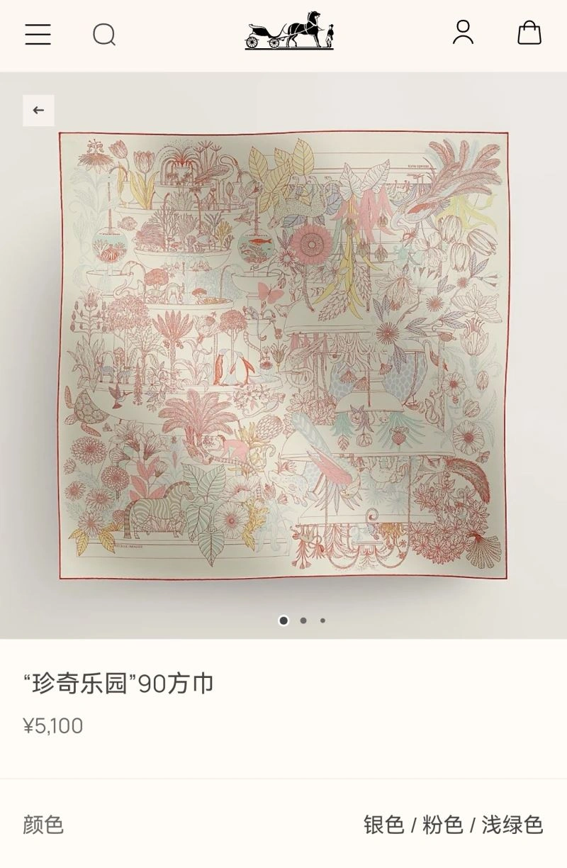 Hermes Scarf StreetReady 271653