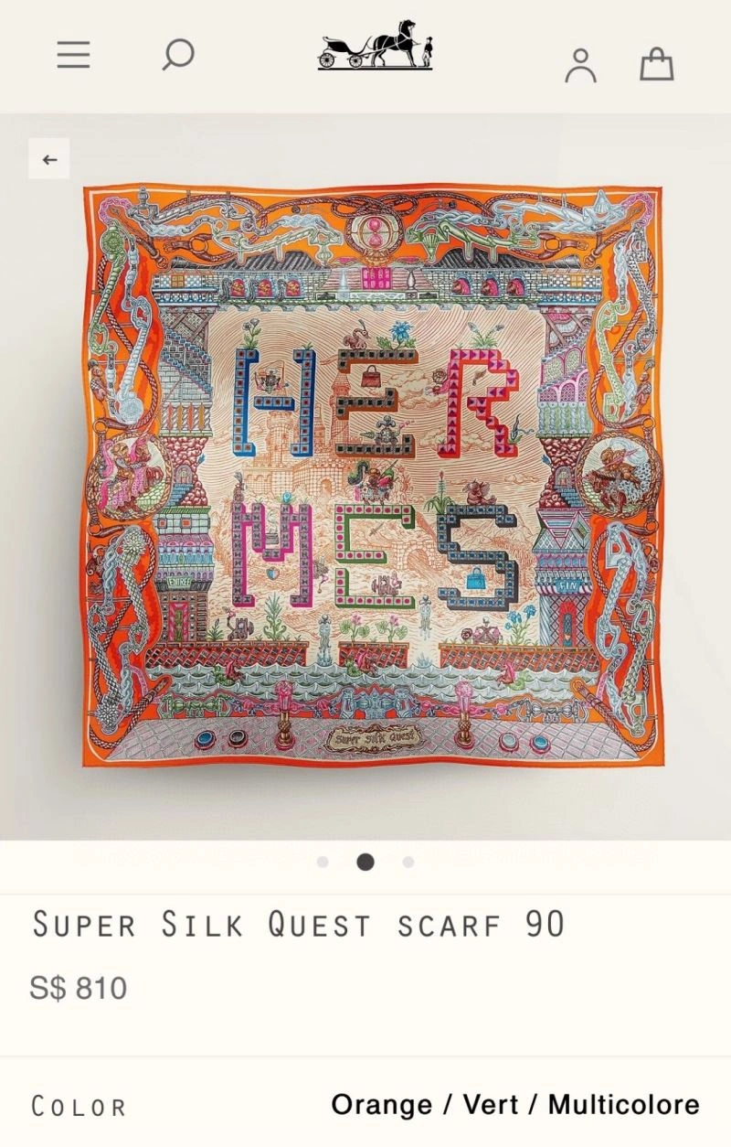 Hermes Scarf DailyWear 271607