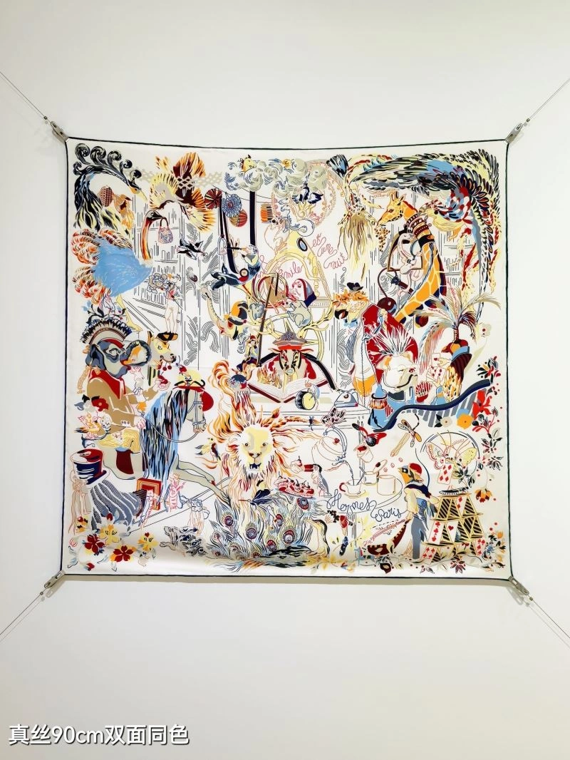 Snug Hermes Scarf 271599
